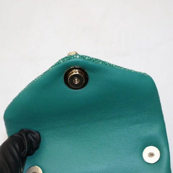 Bulgari Serpenti Reverse Micro Top Handle Bag - Green - Picture 7 of 14